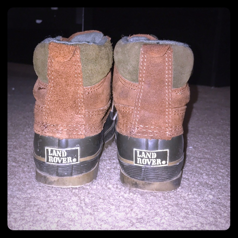 Vintage Land Rover Duck Boots